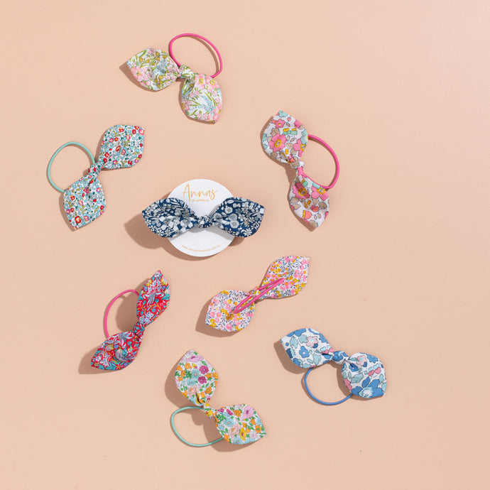 AA04 Bow Bobble - Liberty Print