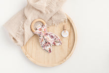 AB04 Bunny Teether - Liberty Print