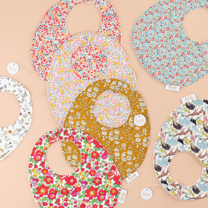 AB02 Airlie Bib - Liberty Print